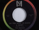 Rock 45 BEATLES Do You Want To Know A Secret VEE-JAY HEAR