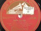 FATS WALLER jazz 78RPM UK HMV 46 Dinah, Somebody Stole My Gal E piano