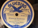 Bluebird 4951 Mississippi Possum Hunters MISS BREAKDOWN  78 rpm 1930 VV+ Memphis