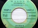 THRASHERS doo-wop 45 JEANNIE original Mason's recs / FOREVER MY LOVE pc101 HEAR