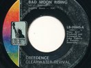 CREEDENCE CLEARWATER REVIVAL Bad Moon Rising RARE  PHILIPPINES Dyna 45 VINYL