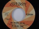 Rock 45 ROLLING STONES As Tears Go By LONDON promo HEAR