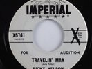 Teen Rockabilly 45 RICKY NELSON Travelin' Man IMPERIAL VG++ promo HEAR