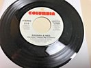 Barbra Streisand & Neil Diamond 45 You Don't Bring Me Flowers  COLUMBIA PROMO Mt