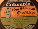 Paul Whiteman + BING CROSBY 78rpm [1928] 