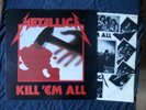 Metallica ?– Kill 'Em All vinyl LP 1983 LP MFN 7 Heavy Thrash Metal Slayer