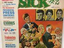 SICKNIKS Sick #2 Will Jordan Sandy Baron VG+ LP 1961 Comedy Novelty Mad Magazine