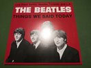 The Beatles - Things We Said Today - Live Tour (Vinyl, 1986)
