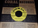 BUDDY HOLLY Slippin' And Slidin' / What To Do 1965 EX  PROMO 45 Coral 62448