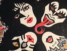 KISS Rock and Roll Over RARE BLUE TEAR COVER Paul Stanley VG- STARTER COPY  RCA