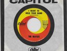 Beatles STUNNING NM CAPITOL SWIRL 45 IN COMPANY SLEEVE/RAREST VERSION