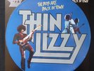 THIN LIZZY The Boys Are Back In Town PICTURE DISC VERTIGO 1991 VINYL 12” NM