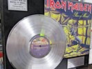 Iron Maiden Piece of Mind Platinum Record Limited Edition 1/500 COA