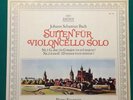 Archiv Johann Sebastian Bach Suitenfur Violoncello Solo Vinyl LP NM