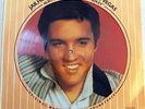 RARE 33T PICTURE DISC ELVIS PRESLEY- JAILHOUSE ROCK / LOVE IN LAS VEGAS-RCA 1983