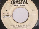 DERRICK HARRIOTT - REACH OUT I'LL BE THERE - CRYSTAL ( RARE ROCKSTEADY 7 )