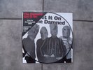 THE DAMNED : Get it on - Picture disc - Live Portsmouth 1977 sex pistols clash