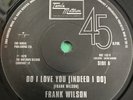 Northern Soul/ Motown 45 - Frank Wilson / Chris Clark - Do I Love You