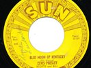 ELVIS PRESLEY That's All Right 45 Vinyl MISPRINT UPSIDE DOWN SUN 209 PUSH MARKS