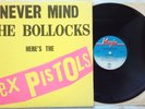 SEX PISTOLS - NEVER MIND THE BOLLOCKS   UK BLUE VIRGIN A5/B8 11 TRACK SLEEVE LP