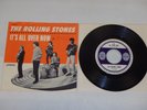 THE ROLLING STONES It's All Over Now/ Good Times Bad 1964 PS London 45-LON 9687