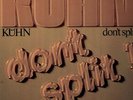 Kühn Rolf und Joachim, Don´t Split L + R Records LP 1982