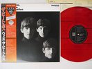 BEATLES WITH THE EMI/ODEON EAS-70131 Japan OBI MONO Red Vinyl VINYL LP