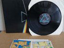 PINK FLOYD Dark Side Of The Moon LP UK 1973 HARVEST SHVL 804 Posters + Stickers