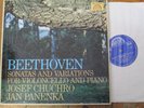 MS 1091-3 Beethoven Cello Sonatas & Variations / Chuchro / Panenka 3 LP box