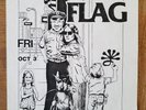 BLACK FLAG  Original 10/3/80 Pettibon Flyer Punk KBD Germs X Dead Kennedys SST