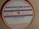 16-inch Transcription AFRS One Night Stand Program #862 Air Date 1-30-46