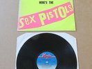 SEX PISTOLS Never Mind The Bollocks LP 1977 UK PRESSING & BLANK REVERSE SLEEVE