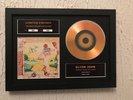 Elton John 'Goodbye Yellow Brick Road' ltd ed,signed gold disc picture