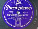 JAZZ: SAM LANIN & HIS FAMOUS PLAYERS - ‘VARSITY DRAG’ 1927 PARLOPHONE 78