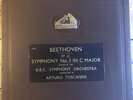 DB 3537/40 Beethoven Symphony No. 1 / Toscanini 4 x 78 rpm