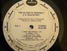 J.D.BLACKFOOT LP-THE ULTIMATE PROPHECY-INSERT-61288 PROMO DJ- PSYCH ROCK LYRICS-