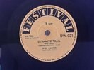 Rare Collectable Wilf Carter - Dynamite Trail 78rpm Shellac Record DW-021