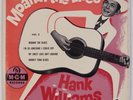 HANK WILLIAMS: Moanin the Blues Vol 2 US MGM Orig EP 7” 45 X1216