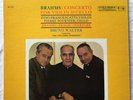 Brahms Concerto Violin & Cello Walter Fournier Francescatti Columbia 6 Eye NM