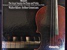 GRUMIAUX & KLIEN MOZART GREAT VIOLIN SONATAS PHILIPS ED.1 DIGITAL 5LP BOX AS NEW