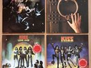 4x Kiss Vinyl LP: Destroyer, Music from The Elder, Alive, Love Gun