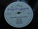 DICK FARIÑA & ERIC VON SCHMIDT – RARE ORIG UK 1963 FOLKLORE EX+ LP – *BOB DYLAN*