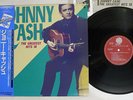 JOHNNY CASH GREATEST HITS 18 OVERSEAS UXP-782-V Japan OBI PROMO VINYL LP