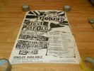 SEX PISTOLS  ANARCHY IN THE UK ORIGINAL TOUR POSTER  CLASH DAMNED 20