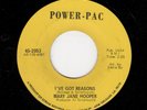 FUNK/DEEP SOUL-MARY JANE HOOPER-POWER-PAC-I'VE GOT REASONS/TEACH ME-(EDDIE BO)
