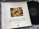 BIBER Sonata Laetatus Cantata Requiem HARNONCOURT Vienna 68 TELEFUNKEN SAWT ED1