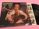 LOUIS ARMSTRONG LP ORIG ITALY MONO 1965 EX+ LAMIANTED COVER GROOVED LABEL JAZZ