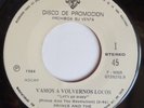RARE PROMO 45 PRINCE LET´S GO CRAZY  EROTIC CITY WARNER PERU 1984