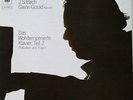 BACH Wohltemperierte Klavier Well Tempered Clavier 2 Gould 3+1 LP CBS S 77337 NM