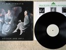 BLACK SABBATH - HEAVEN & HELL LP - TEST PRESS / MISPRINT / WHITE LABEL